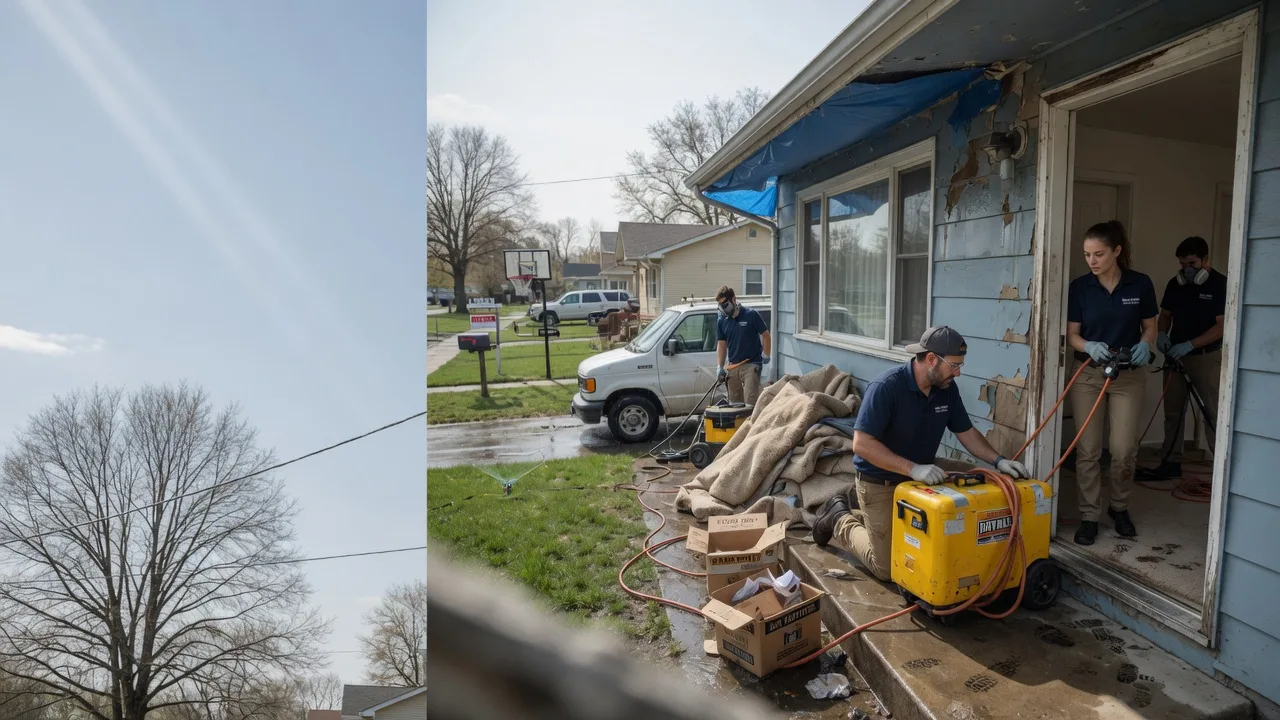 Basement Flood Cleanup in Kit Carson, CO near me